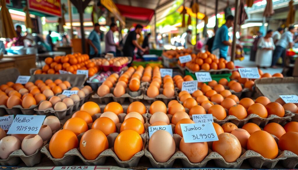 Perbandingan Harga Telur Ayam