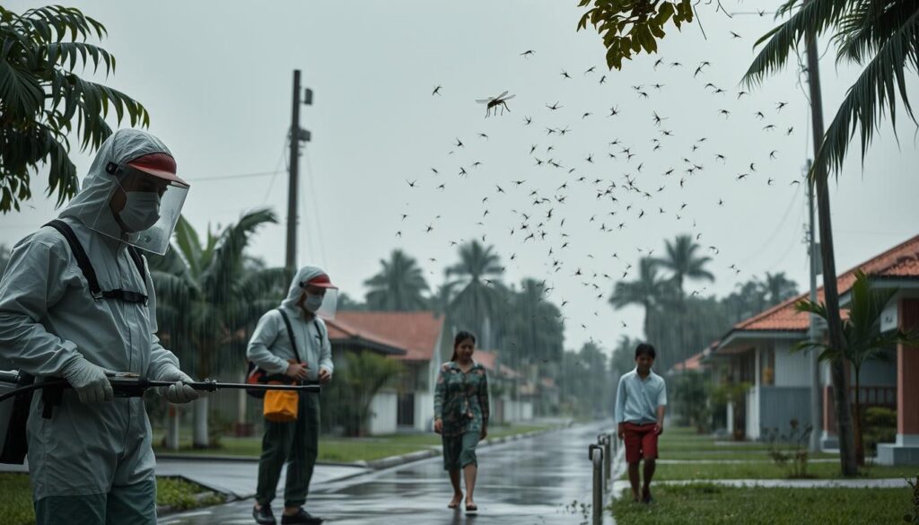 penularan DBD musim hujan