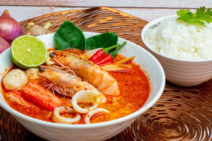 Cicip Salad Blue Thai Crab Hingga Mamak Tom Yum Sedap Thai