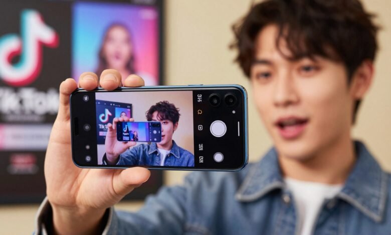 kamera selfie galaxy f series